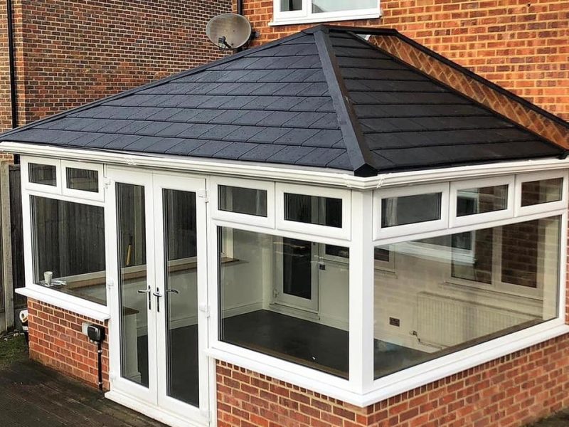 tiled conservatory roof