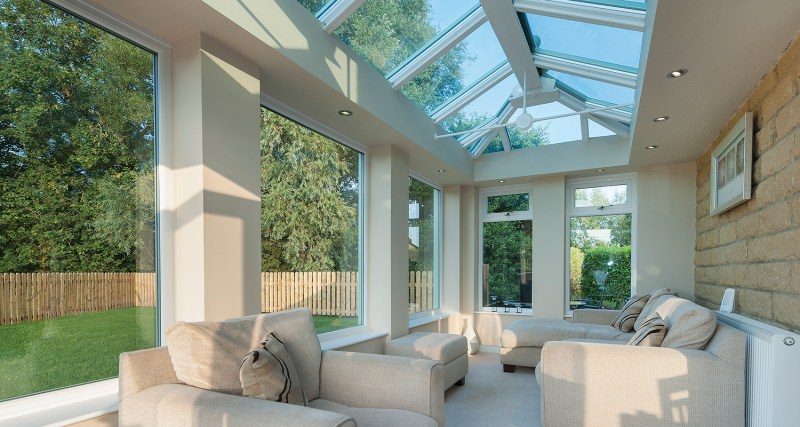 conservatory glass roof