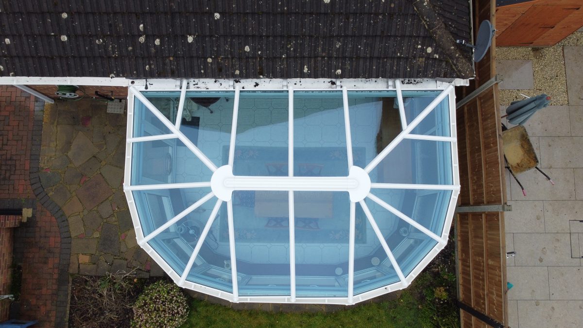 energy efficient replacement glass roofs