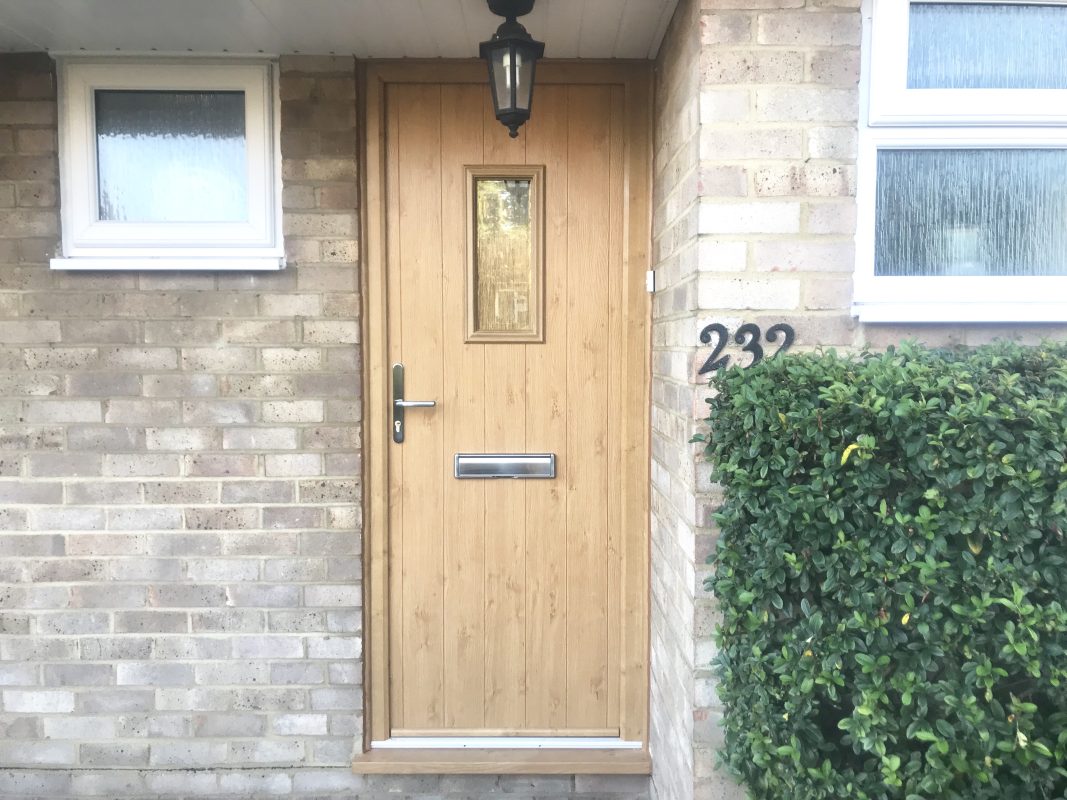 timber style front doors