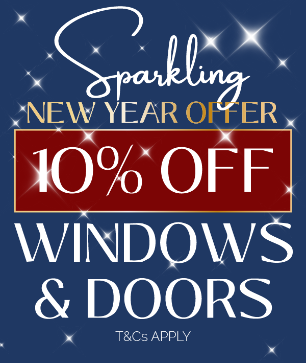 10% off windows and doors