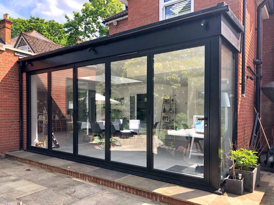 conservatory converted into extension